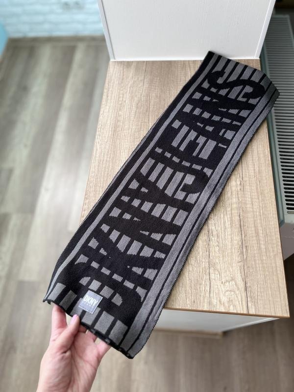 Мужской DKNY Шарф Серый Акрил