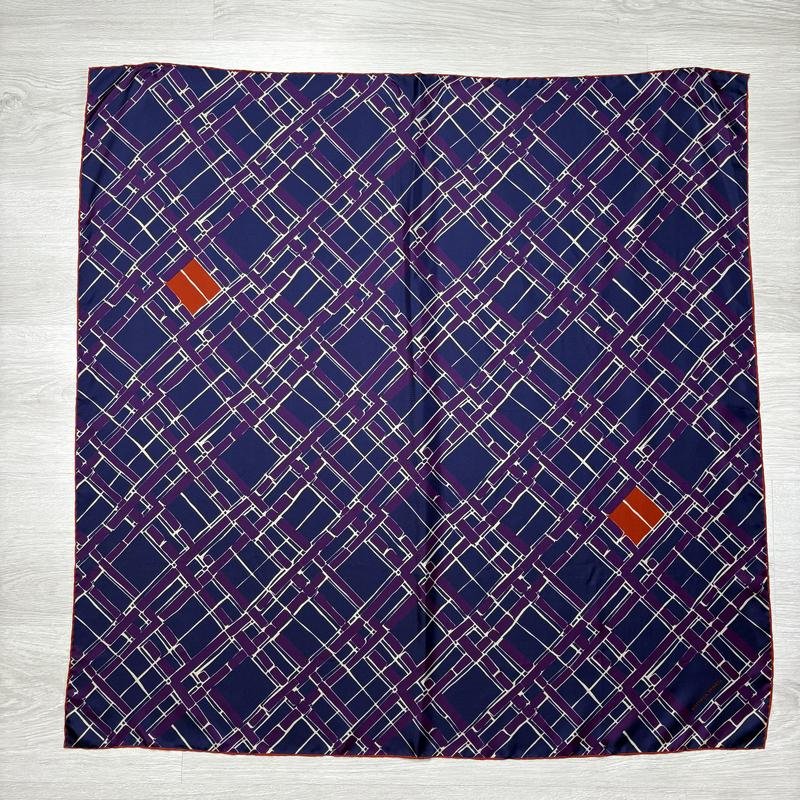 Femme Bottega Veneta Écharpe Violet Soie