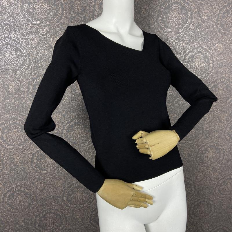 Donna Reiss Maglione Nero Viscosa 36