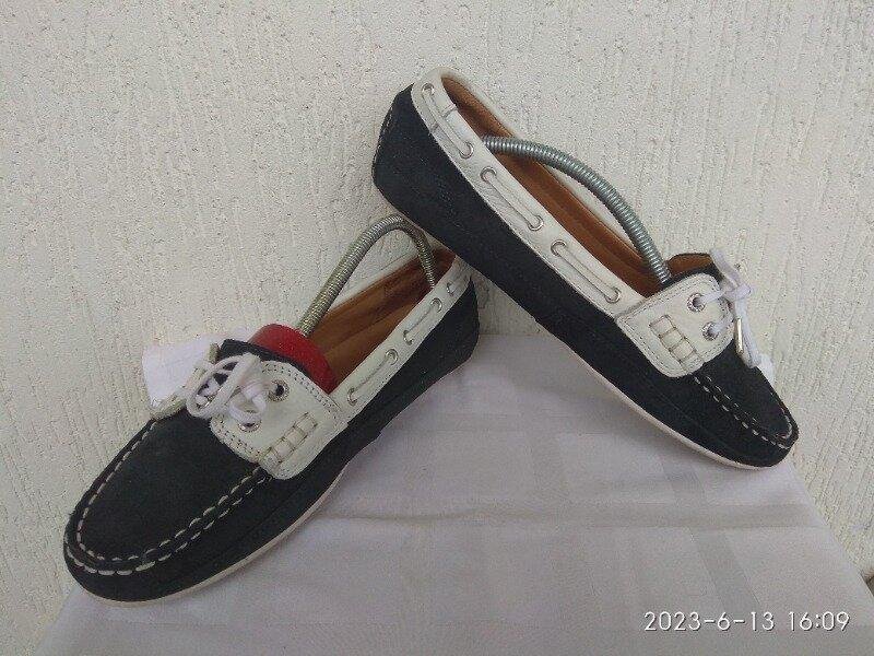 Женские Sebago Туфли Тёмно-синий Замша 38