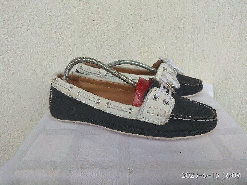 Женские Sebago Туфли Тёмно-синий Замша 38