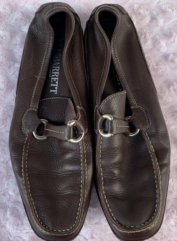 Herren Blu Barrett Slipper Braun Leder 44