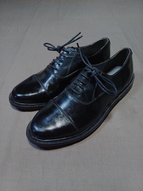 Men Clifford James Heels Black Leather 43