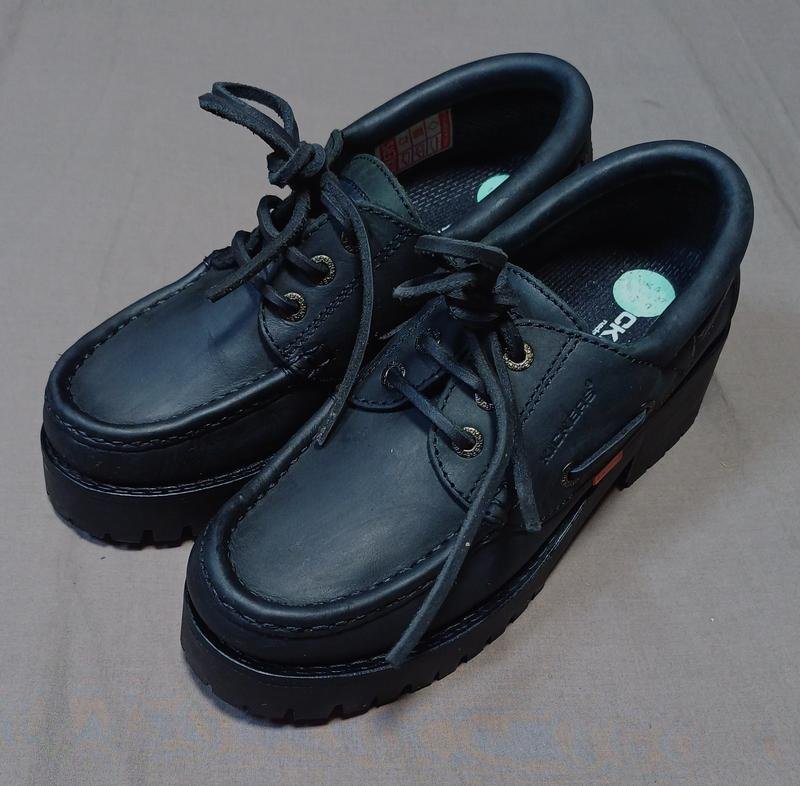 Donna Kickers Mocassini Nero Nubuck 37