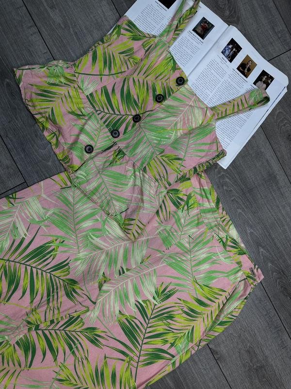 Damen Barbour Anzug Rosa Baumwolle Leinen 36