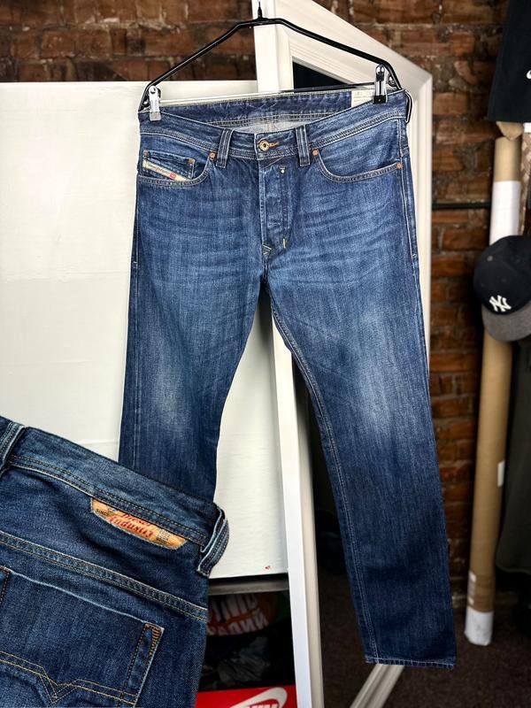 Uomo Diesel Jeans Blu Navy 32