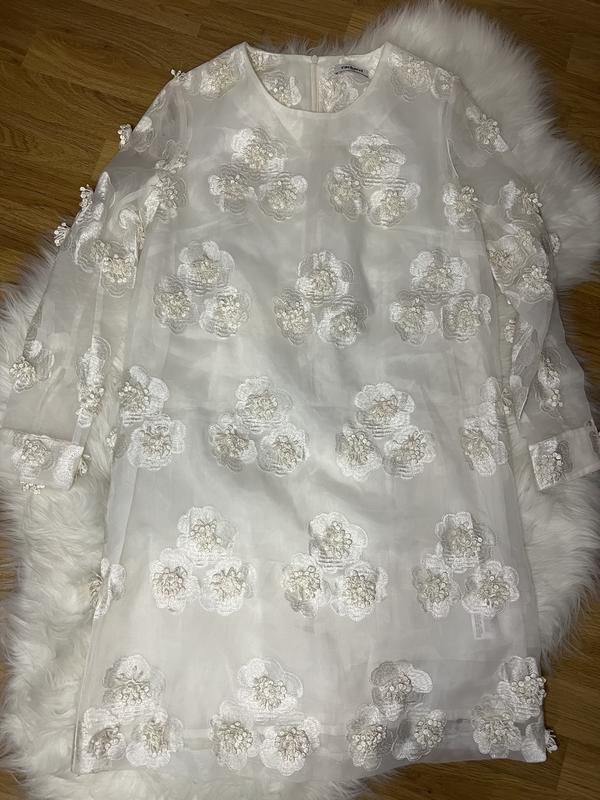 Женская Cacharel Платье Белое 36 / S / 44