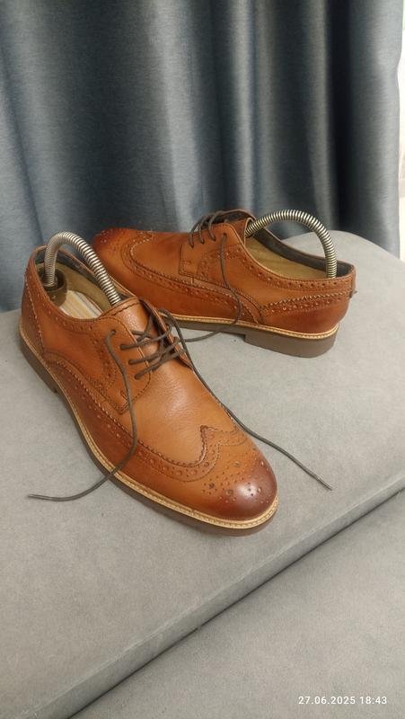 Uomo Clarks Tacchi Marrone Pelle 42