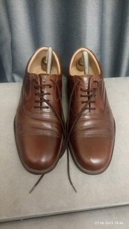 Homme Clarks Talons Marron Cuir 43.5
