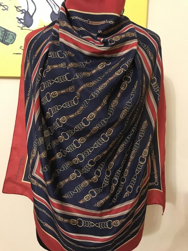 Scarf Ballin Red Silk