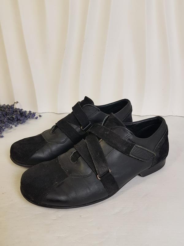 Мужской D'Aniellie Туфли Чёрный Замша 41.5