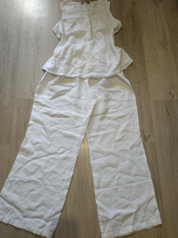 Женский Coach Костюм Белый Лен XL