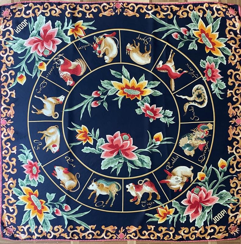 Women JOOP! Scarf Multicolor Silk