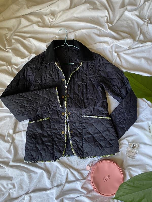 Damen Barbour Jacke Marineblau 36 / S / 44