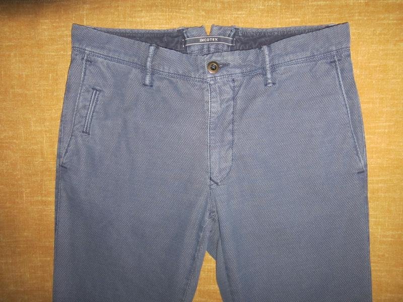 Мужские Incotex Брюки Синие Хлопок 31