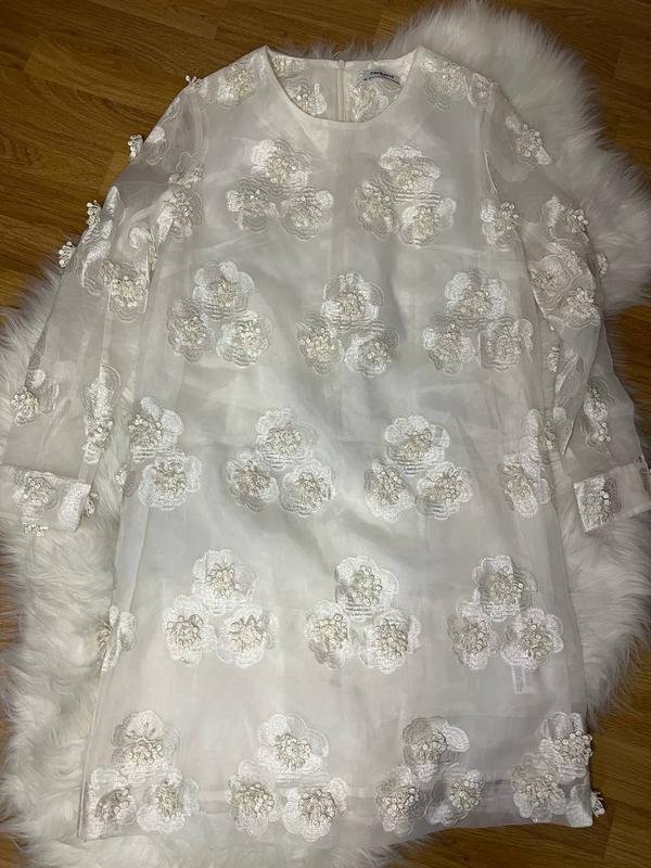 Женское Cacharel Платье Белое 36 / S / 44