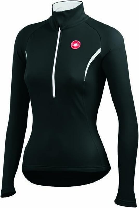 Femme Castelli Jersey Noir Polyester L
