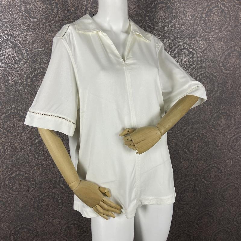 Femme Marks & Spencer Chemise Beige Viscose 38 / M