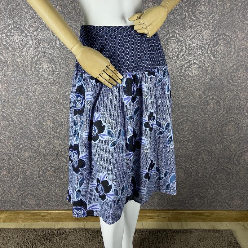 Women Gudrun Sjödén Skirt Navy Cotton 36 / S / 44