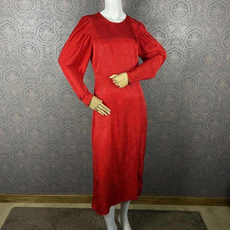 Donna & Other Stories Abito Rosso Viscosa 36