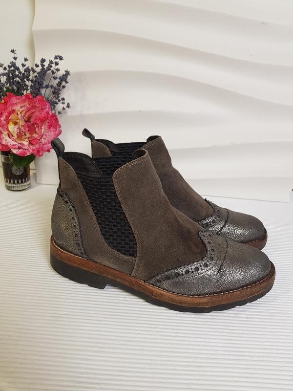 Women Marco Tozzi Boots Brown Suede 37