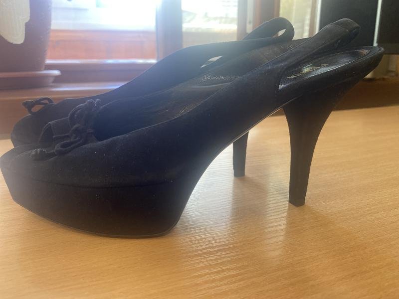 Femme Fendi Talons Noir Suède 40