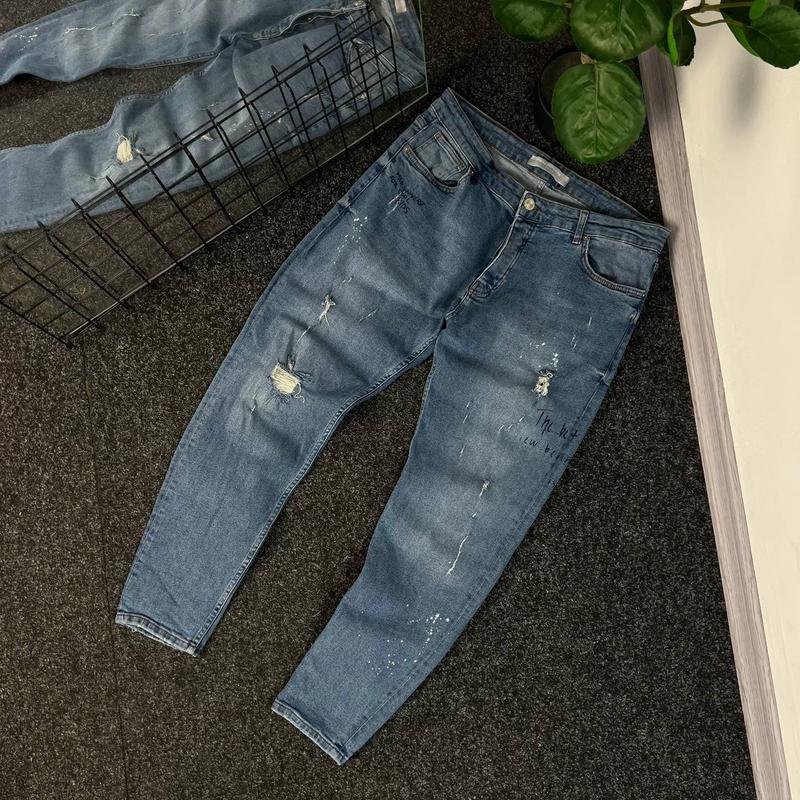 Men Balenciaga Jeans Navy Denim 36 / XL / 50