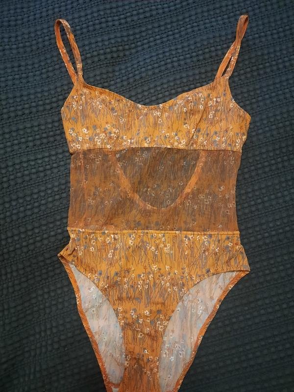 Женский Cacharel Купальник Хаки Полиэстер 38 / M /