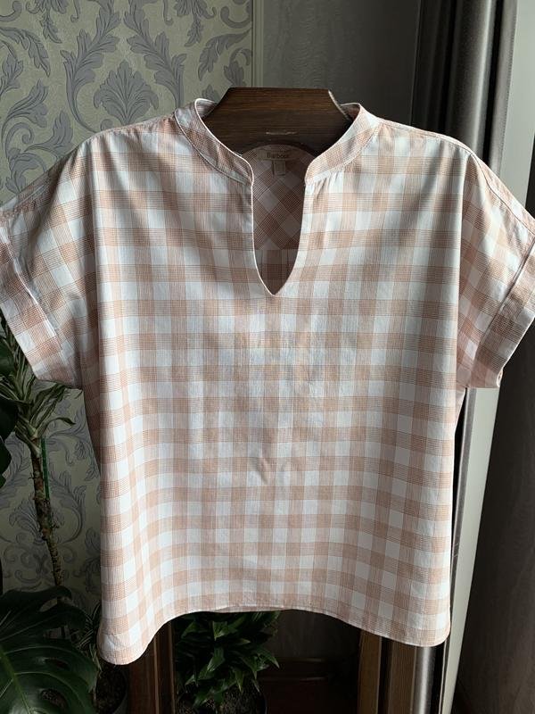 Damen Barbour Hemd Weiß Baumwolle 38 / M / 46