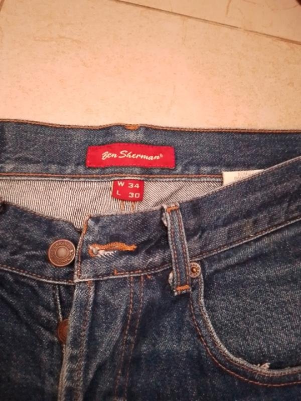 Homme Ben Sherman Jeans Bleu Marine Denim 32 / M /