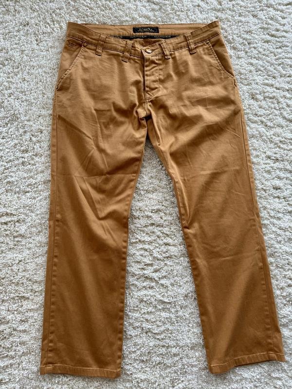 Herren Hermès Hosen Braun Baumwolle XL