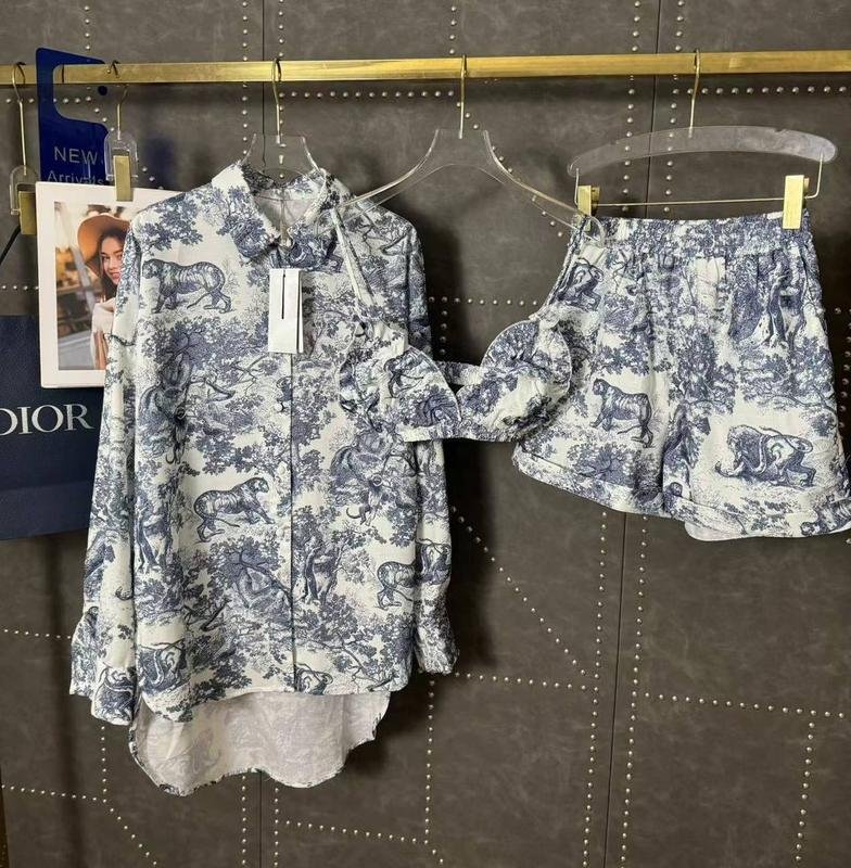 Women Christian Dior Suit Multicolor 36 / S / 44