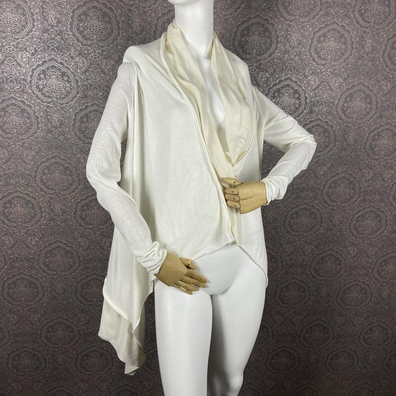 Women Stefanel Sweater White 36 / S / 44