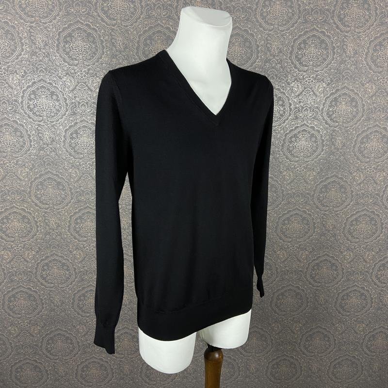 Men Reiss Sweater Black Nylon 36 / S / 44