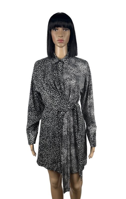 Femme Alice + Olivia Robe Blanche Viscose S
