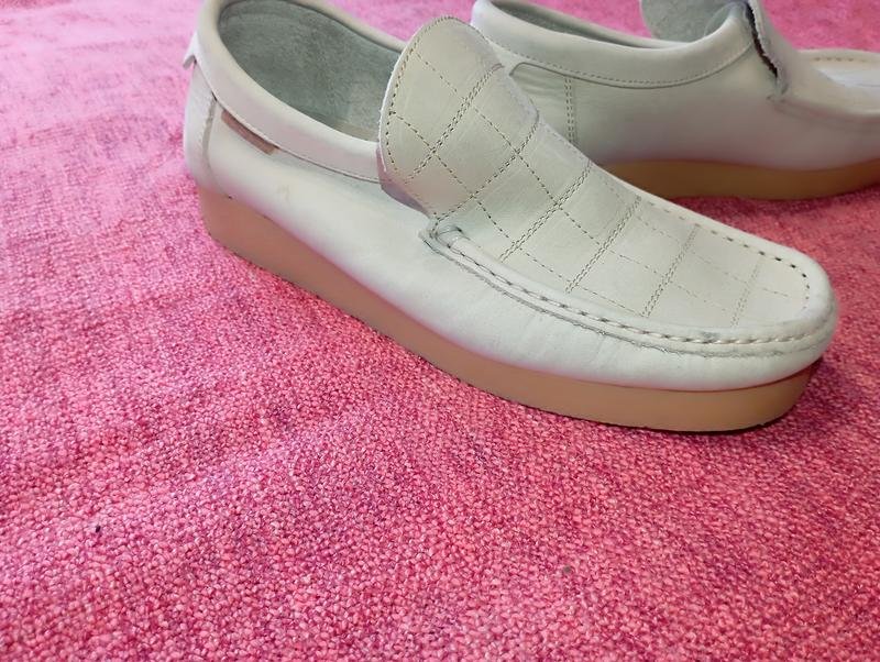 Uomo Ben Sherman Heels Beige Pelle 41.5