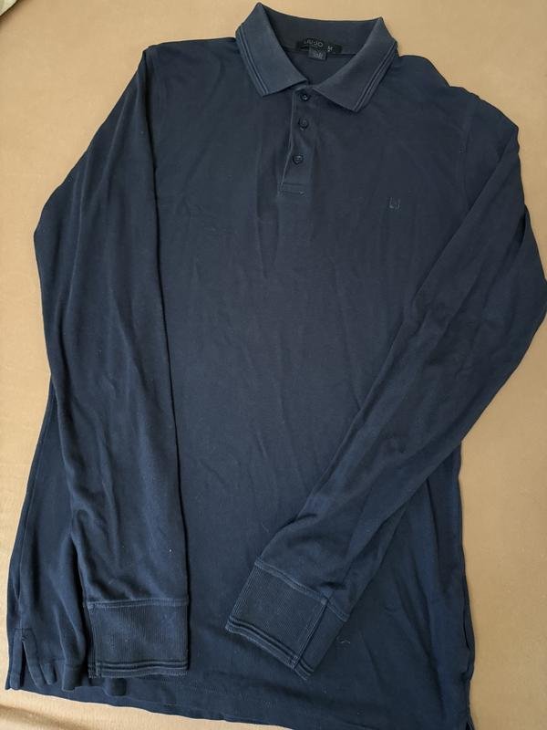 Men Liu Jo Polo Sweater Grey Cotton 36 / S / 44