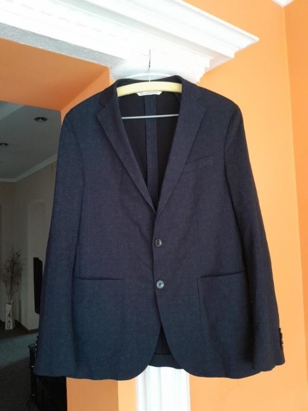 Мужской Baldessarini Пиджак Серый 38 / M / 46