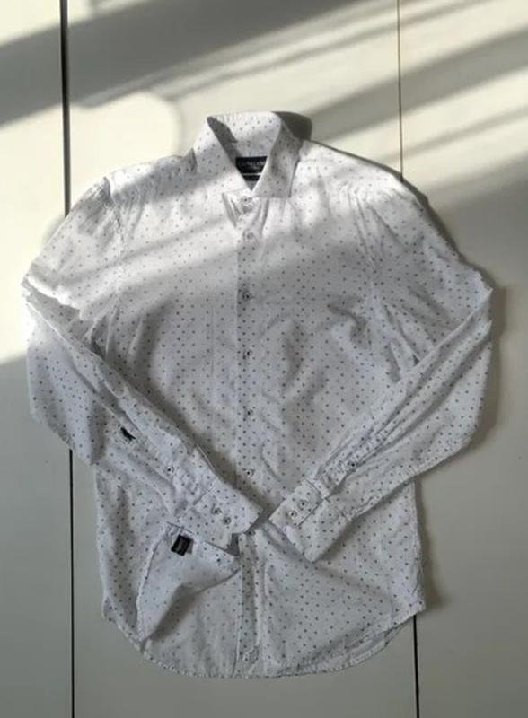 Мужской Bagnoli Sartoria Napoli Сорочка Белая 38 /