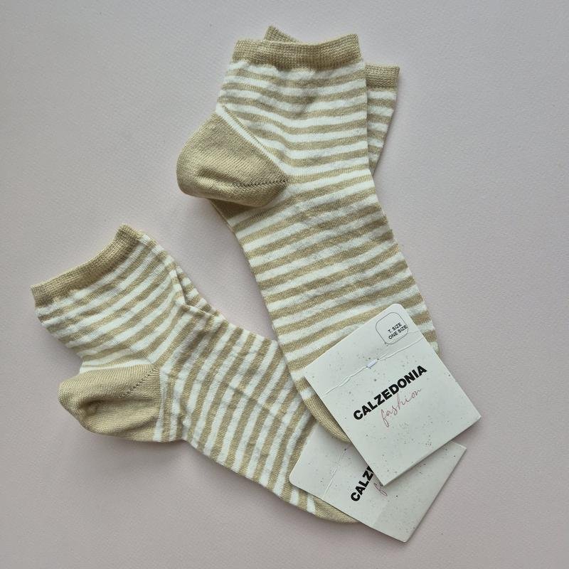 Women Calzedonia Socks White Cotton 37