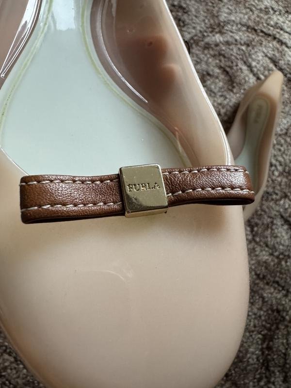 Женские Furla Туфли Бежевый 37
