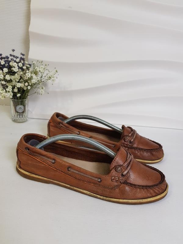 Women MAX Loafers Brown Leather 39