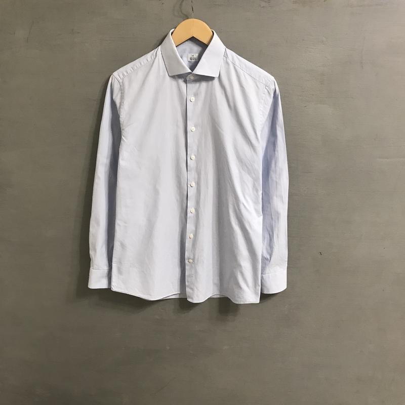 Мужской Cotton Society Рубашка Голубая Хлопок 38 /