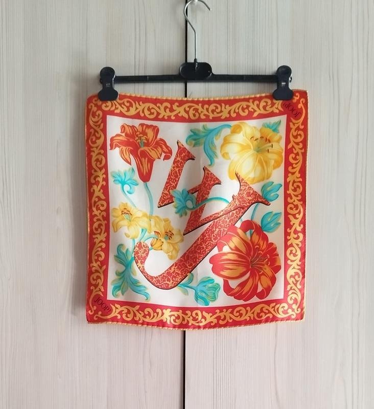 Women JOOP! Scarf Multicolor Silk 43x43