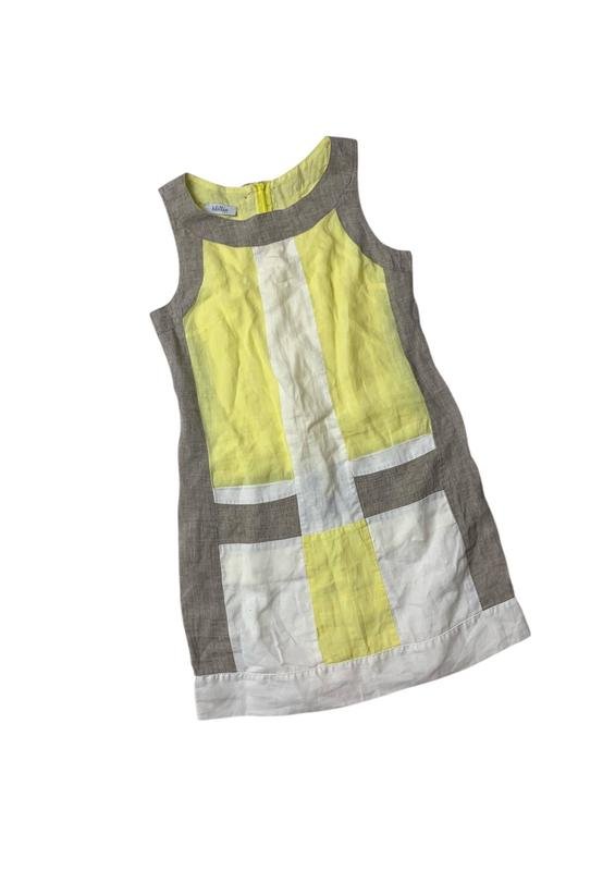 Женский Idillio Positano Платье Белое Лен 36