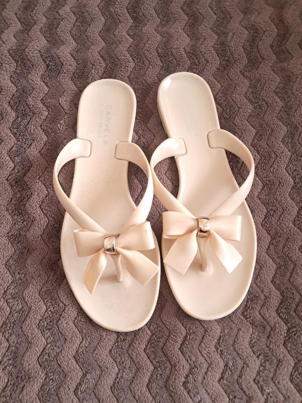 Femme Carvela Tongs Beige 38