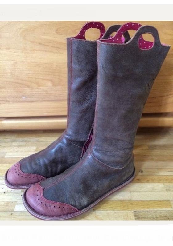 Femme Camper Bottes Marron Cuir 38