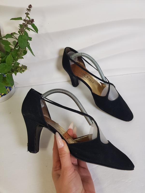 Femme Bruno Magli Talons Noir Satin 38