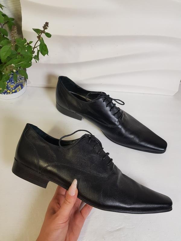 Herren ZARA Absätze Schwarz 44