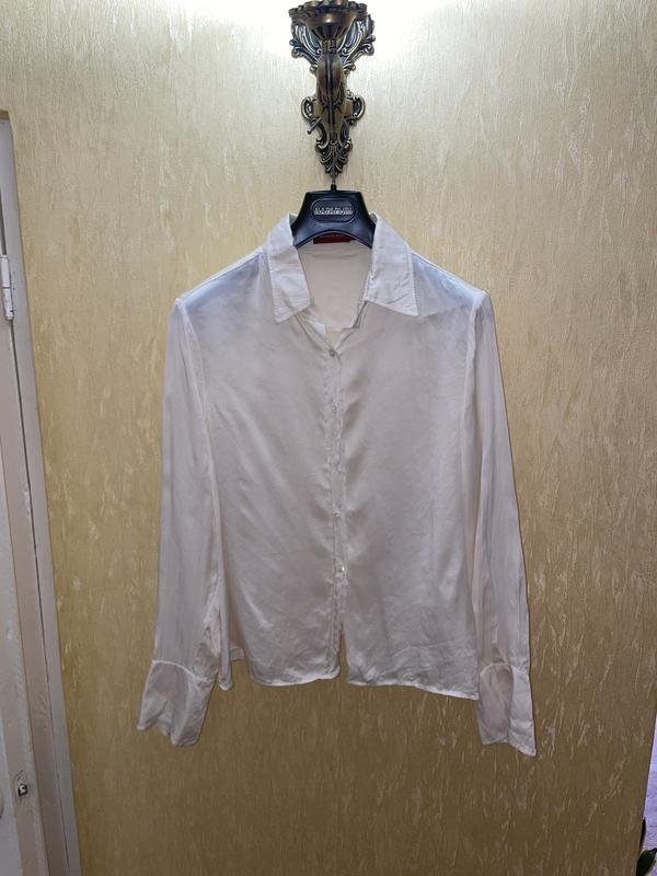 Женская Burberry Блузка Белый Шелк 38 / M / 46